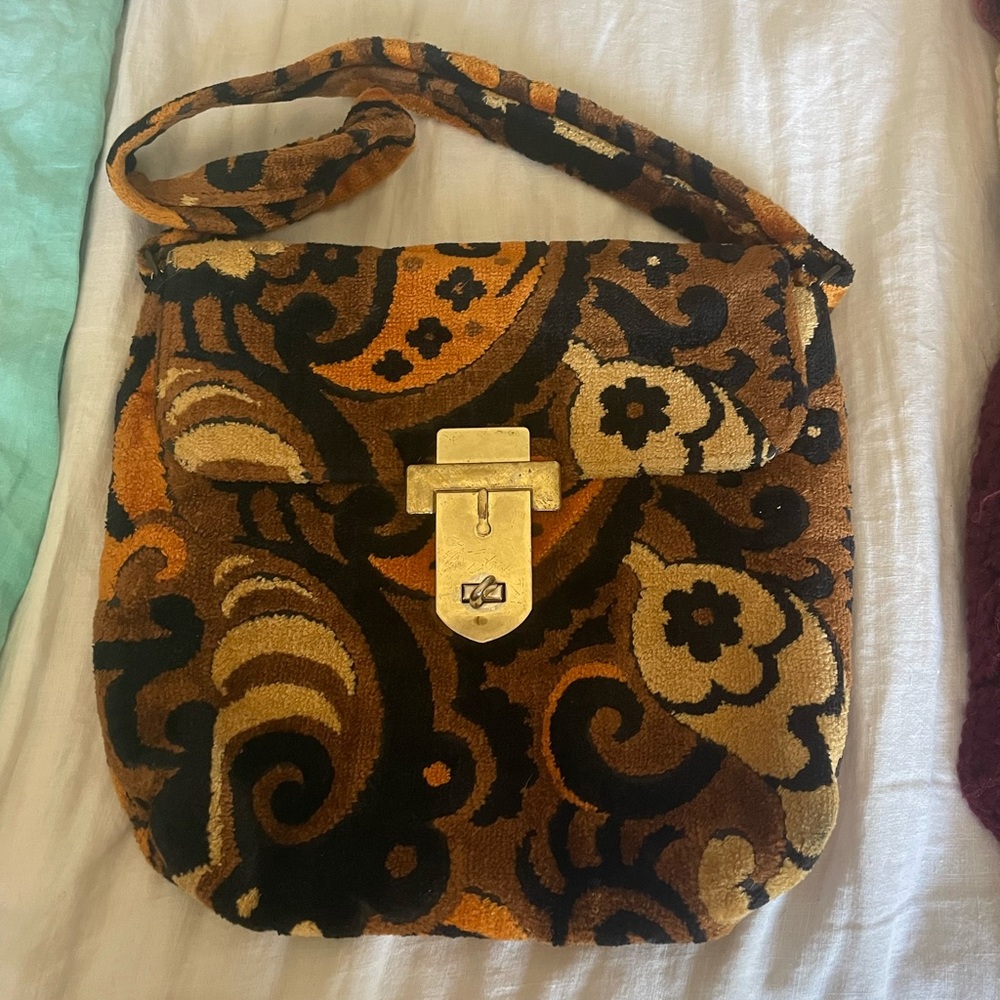 Vintage 60’s tapestry bag